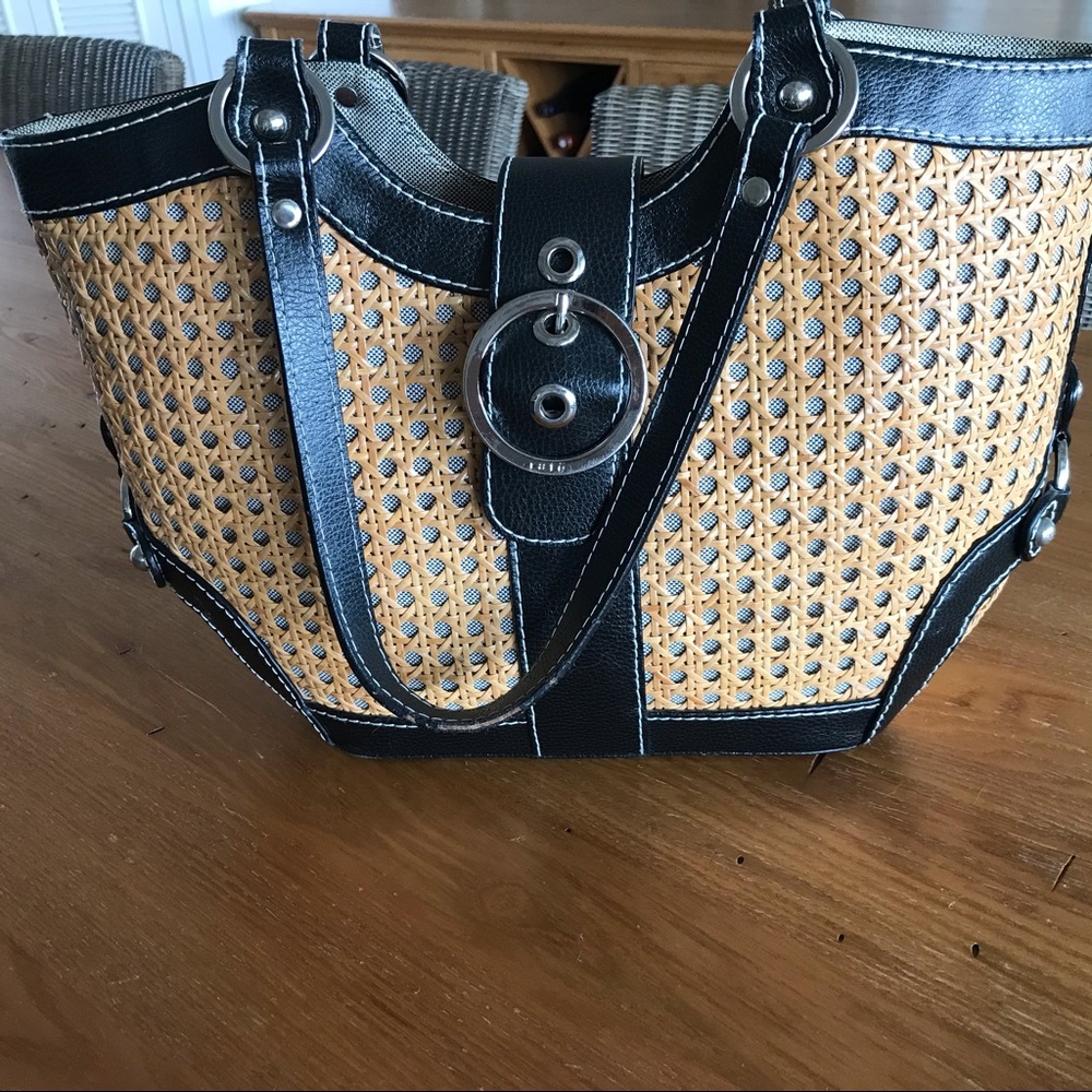 Raf New York Rattan Handbag